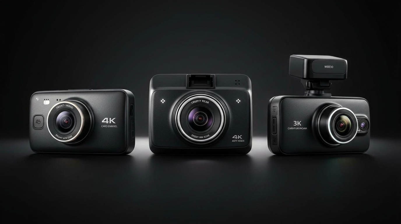 Selection of leading dashcam models we supply and install