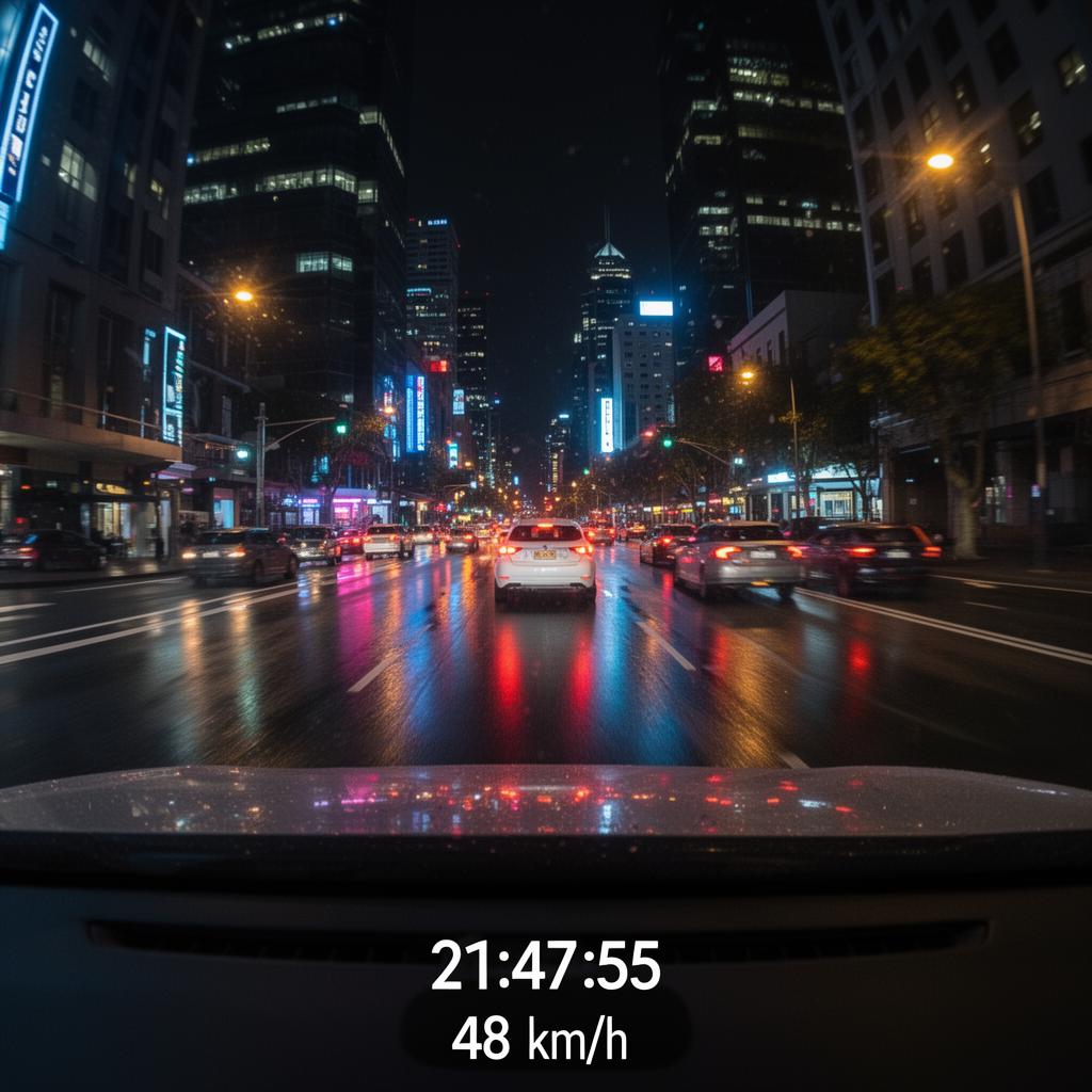 Sydney CBD after dark